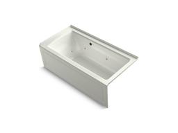 Archer 60'' x 30'' alcove whirlpool bath with Bask heated surface, right drain - image 14