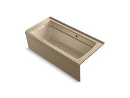 Archer 66'' x 32'' alcove bath with Bask heated surface, left drain - image 13