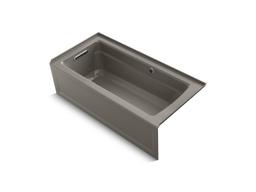 Archer 66'' x 32'' alcove bath with Bask heated surface, left drain - image 17