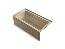 Archer 66'' x 32'' alcove bath with Bask heated surface, right drain - image 13