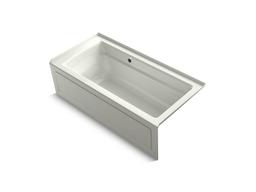 Archer 66'' x 32'' alcove bath with Bask heated surface, right drain - image 18