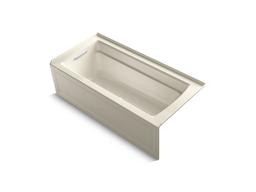 Archer 66'' x 32'' alcove Heated BubbleMassageE air bath, left drain - image 9