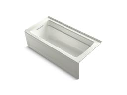 Archer 66'' x 32'' alcove Heated BubbleMassageE air bath, left drain - image 11