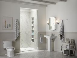 Ballast 48'' x 36'' alcove shower base, center drain - image 2