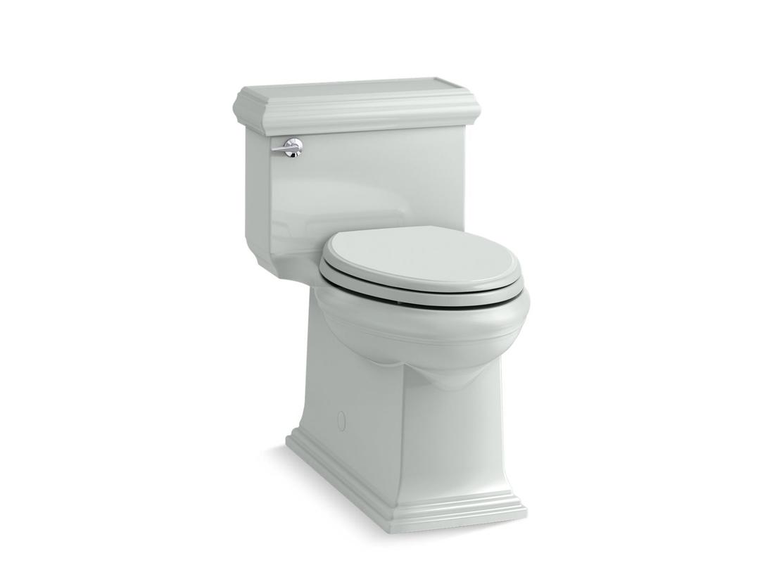 Memoirs Classic Comfort Height One-piece compact elongated 1.28 gpf chair height toilet with slow close seat by Kohler