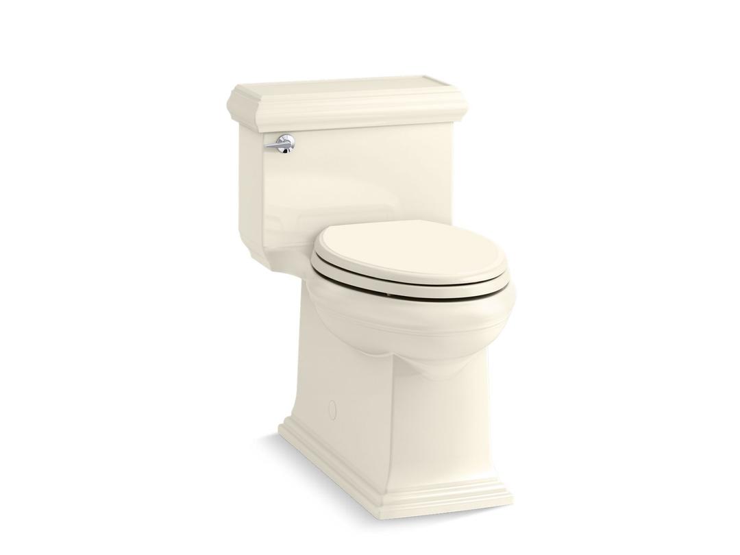 Memoirs Classic Comfort Height One-piece compact elongated 1.28 gpf chair height toilet with slow close seat by Kohler