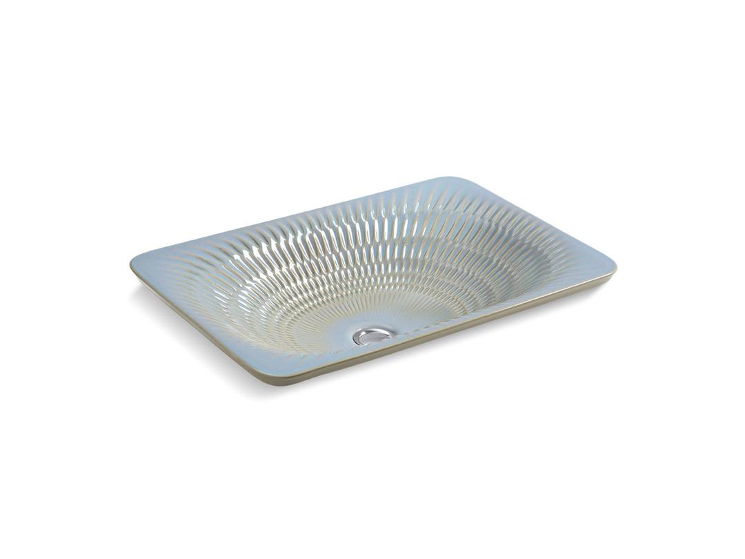 Derring Carillon 21'' rectangular drop-in bathroom sink, no overflow by Kohler