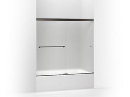 Revel Sliding bath door, 55-1/2'' H x 56-5/8 - 59-5/8'' W, with 5/16'' thick Frosted glass - image 2
