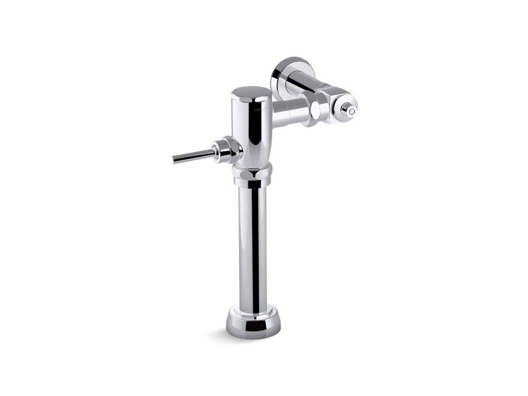 Kohler Primme Manual Toilet Flushometer, 1.6 Gpf - Polished Chrome by Kohler