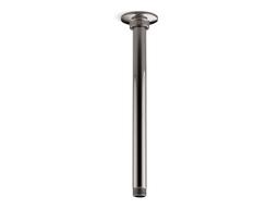 12'' ceiling-mount single-function rainhead arm and flange - image 12