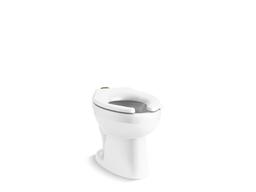 Kohler Wellcomme Flushometer Bowl | Floor-Mount 1-1/2 In Top Spud | Elongated Standard Height - White - image 1