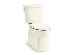Corbelle Two-piece elongated toilet with skirted trapway, 1.28 gpf - image 1