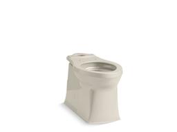 Corbelle Elongated toilet bowl with skirted trapway - image 6