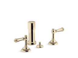 Artifacts Widespread bidet faucet with lever handles - image 9