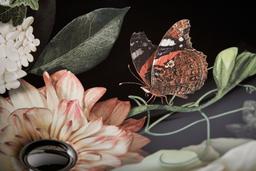 Dutchmaster Blush FloralE Carillon 21-1/4'' rectangular drop-in bathroom sink, no overflow - image 2