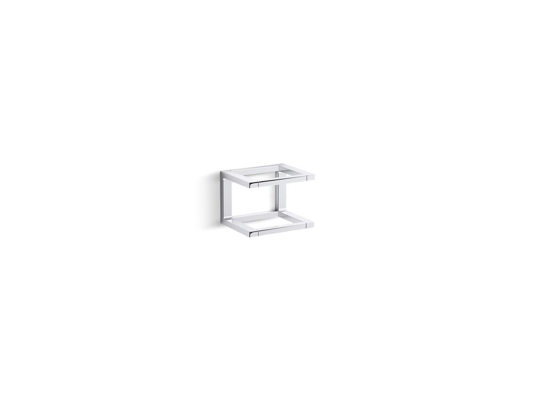 Draft 6'' towel bar frame - Vibrant Brushed Nickel by Kohler
