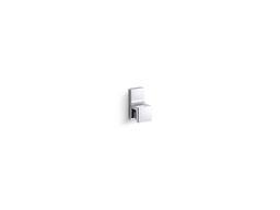 Draft frame robe hook - Vibrant Polished Nickel - image 2
