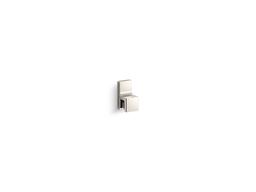 Draft frame robe hook - Vibrant Polished Nickel - image 1