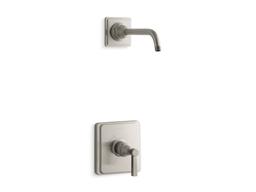 Kohler Pinstripe Pure Rite-temp Shower Trim Kit with Lever Handle, Without Showerhead - Polished... - image 2