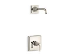Kohler Pinstripe Pure Rite-temp Shower Trim Kit with Lever Handle, Without Showerhead - Polished... - image 3