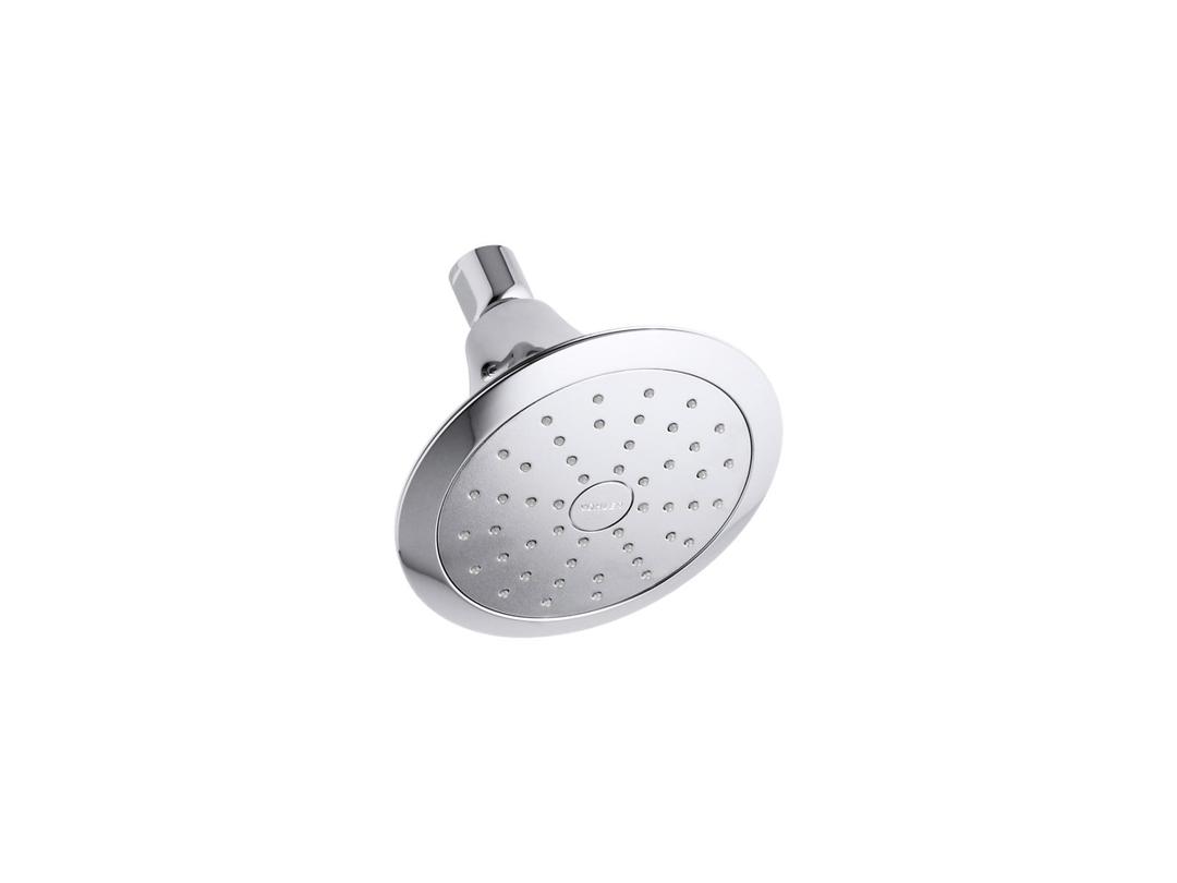 Fort1/2 Single-function showerhead, 1.75 gpm - Vibrant Brushed Nickel by Kohler