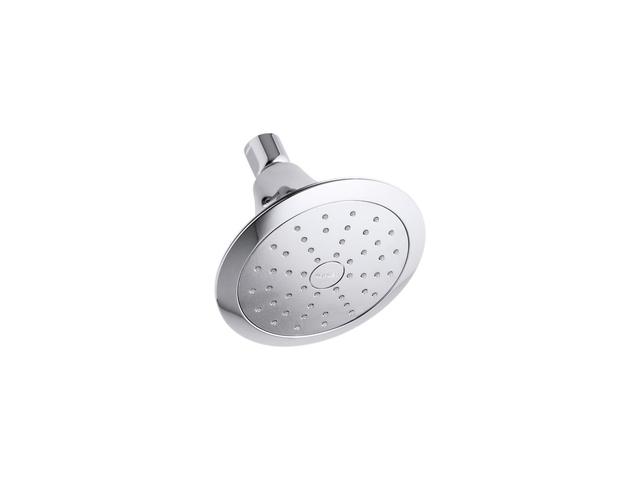 Fort1/2 Single-function showerhead, 1.75 gpm - Vibrant Brushed Nickel