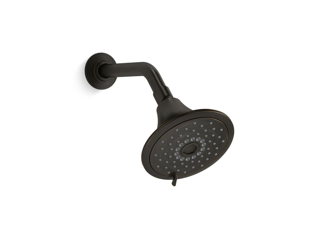 Forte 1.75 gpm multifunction showerhead with Katalyst air-induction technology - Vibrant Polished Nickel by Kohler