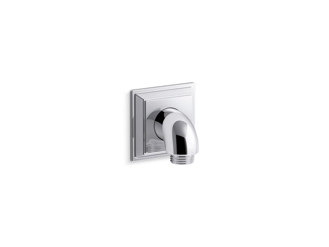 Kohler Memoirs Stately Wall-mount Supply Elbow with Check Valve - Polished Chrome by Kohler