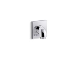 Kohler Loure Wall-mount Supply Elbow with Check Valve - Polished Chrome - image 1
