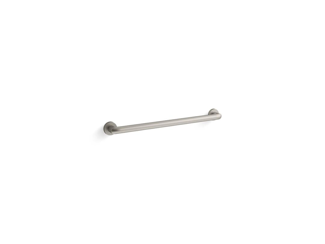 Kohler Kumine 24'' Grab Bar - Vibrant Brushed Nickel by Kohler