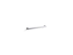 Square 18'' grab bar - Vibrant Brushed Moderne Brass - image 2