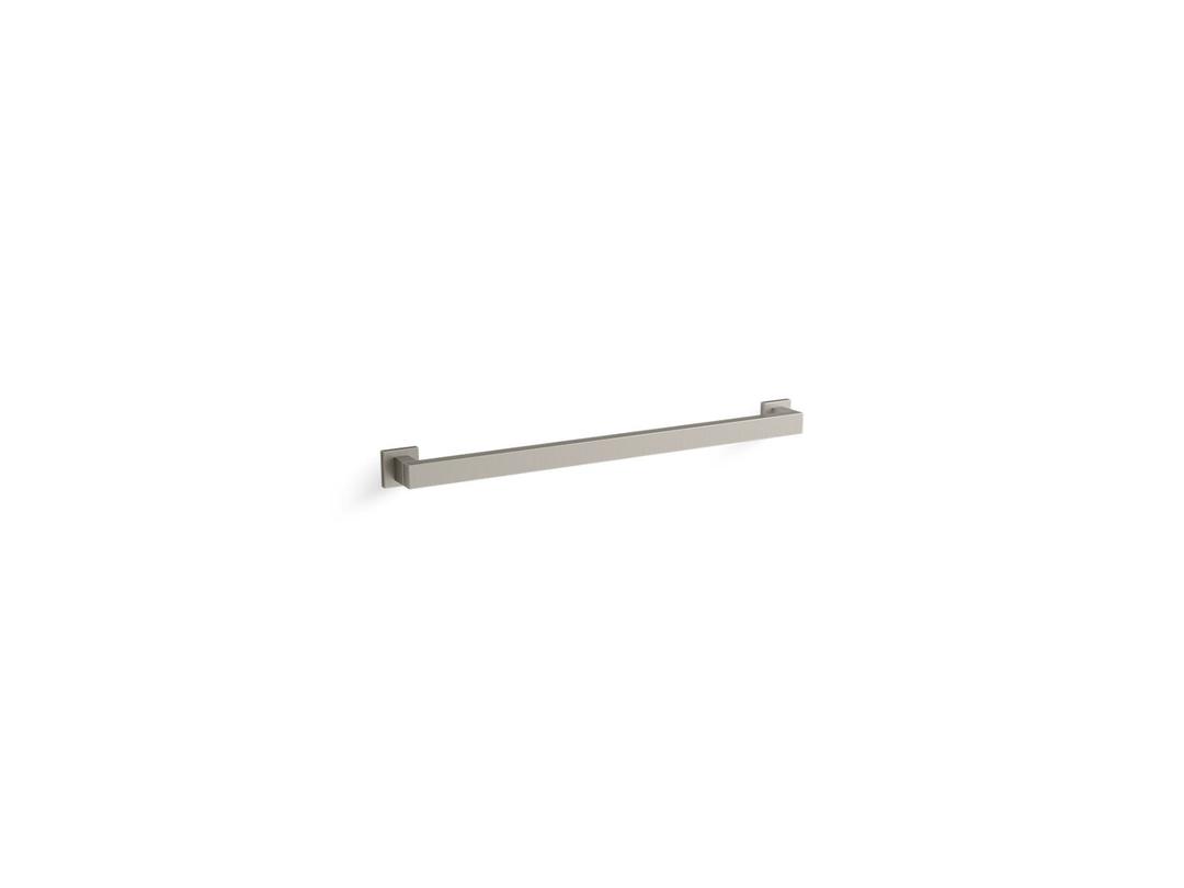 Square 24'' grab bar - Vibrant Brushed Nickel by Kohler