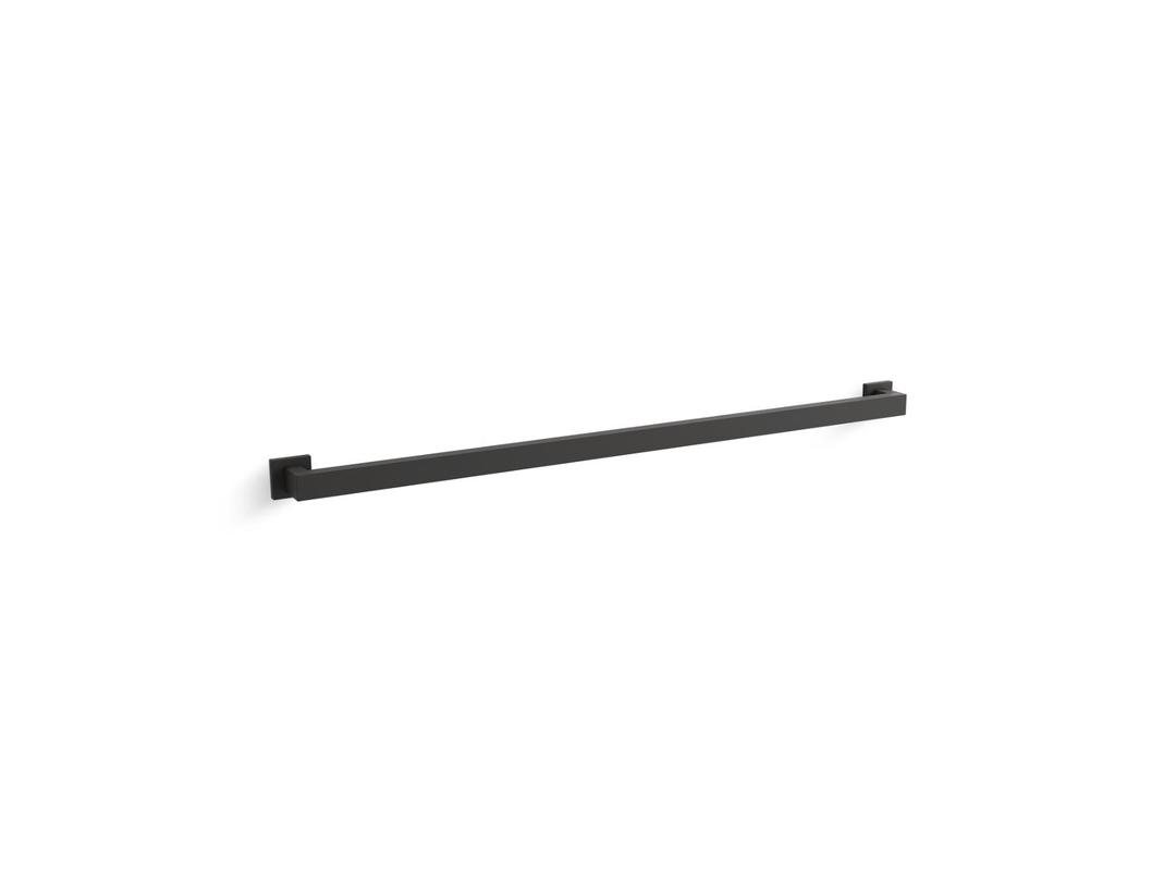 Square 36'' grab bar - Matte Black by Kohler