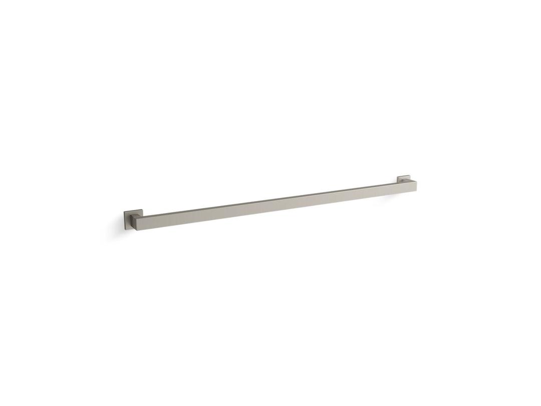 Square 36'' grab bar - Vibrant Brushed Nickel by Kohler
