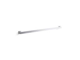 Square 36'' grab bar - Vibrant Brushed Moderne Brass - image 2