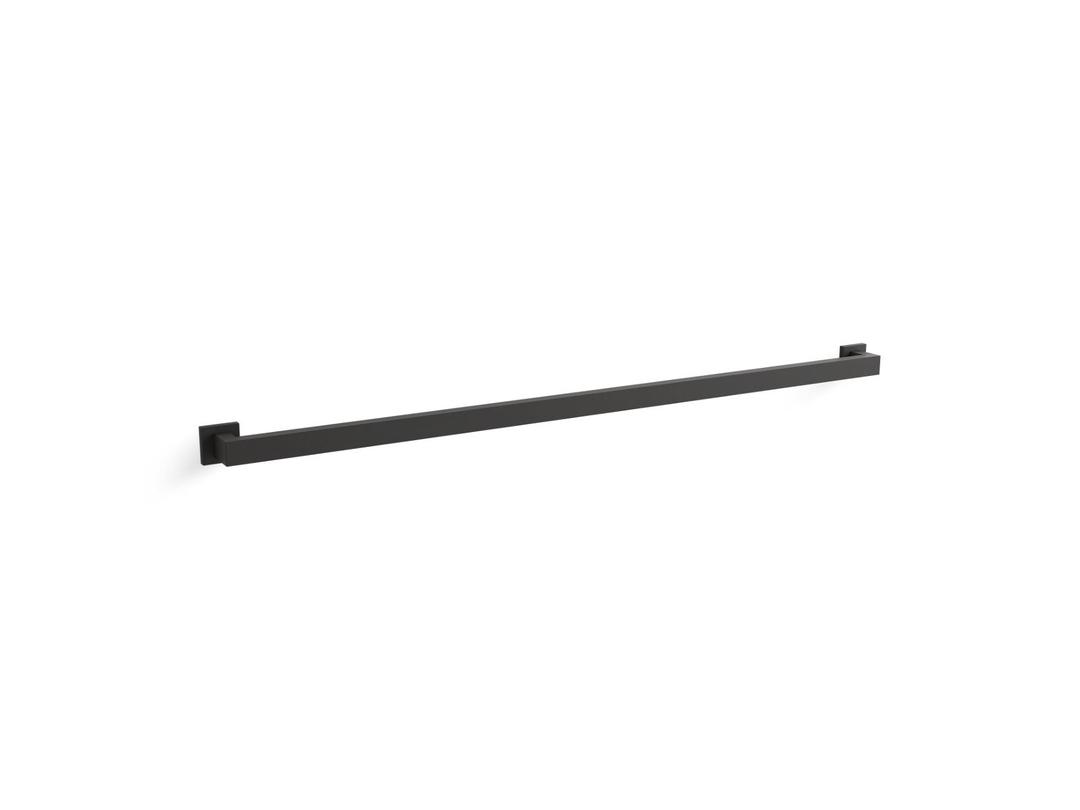 Square 42'' grab bar - Matte Black by Kohler