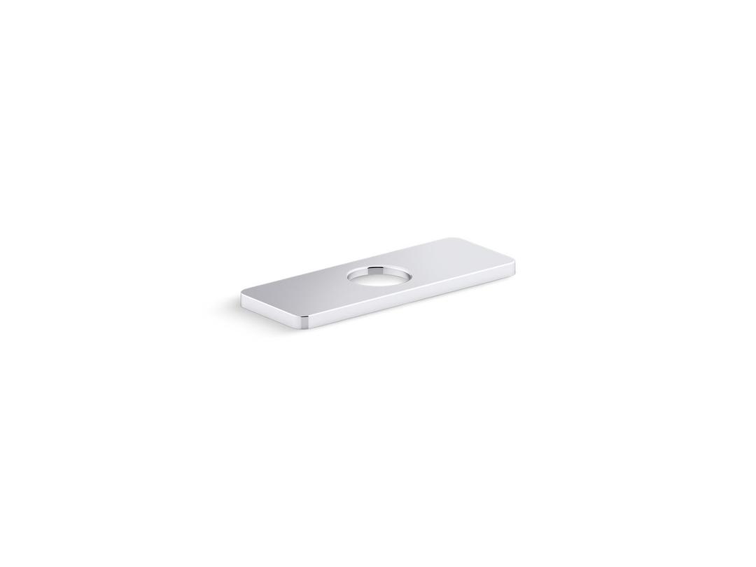 Kohler Parallel Escutcheon Plate - Polished Chrome by Kohler