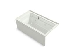 Archer 60'' x 32'' alcove Heated BubbleMassageE air bath and whirlpool, right drain - image 11