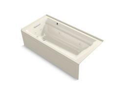 Archer 72'' x 36'' alcove Heated BubbleMassageE air bath and whirlpool, left drain - image 9