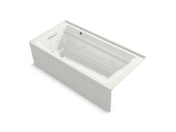 Archer 72'' x 36'' alcove Heated BubbleMassageE air bath and whirlpool, left drain - image 11