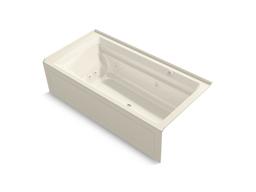 Archer 72'' x 36'' alcove Heated BubbleMassageE air bath and whirlpool, right drain - image 9