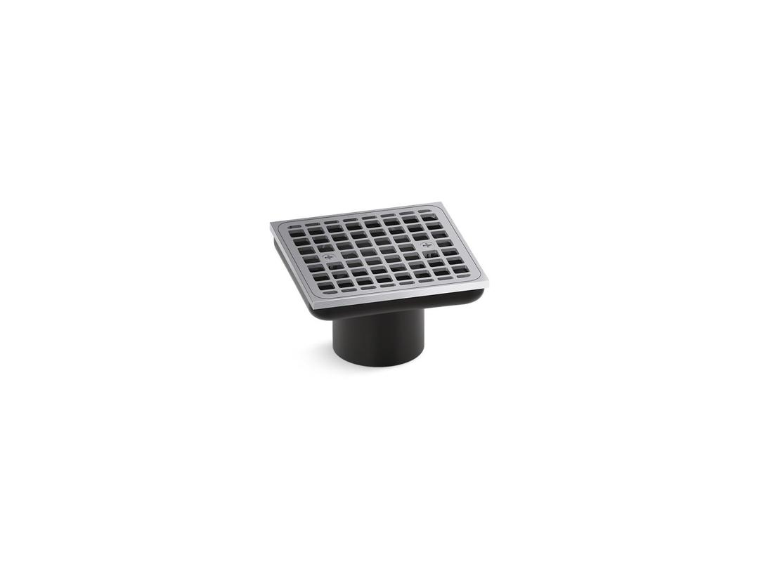 Clearflo Square brass tile-in shower drain (drain body not included) by Kohler