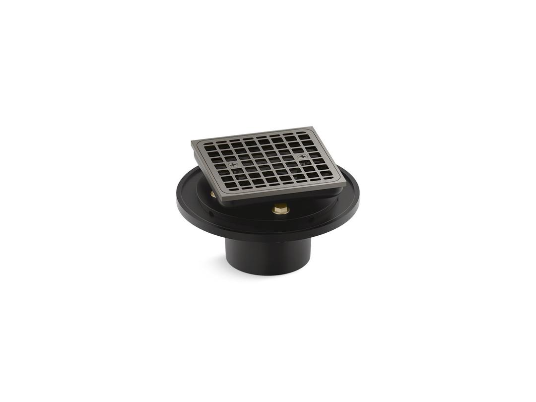 Clearflo Square brass tile-in shower drain by Kohler