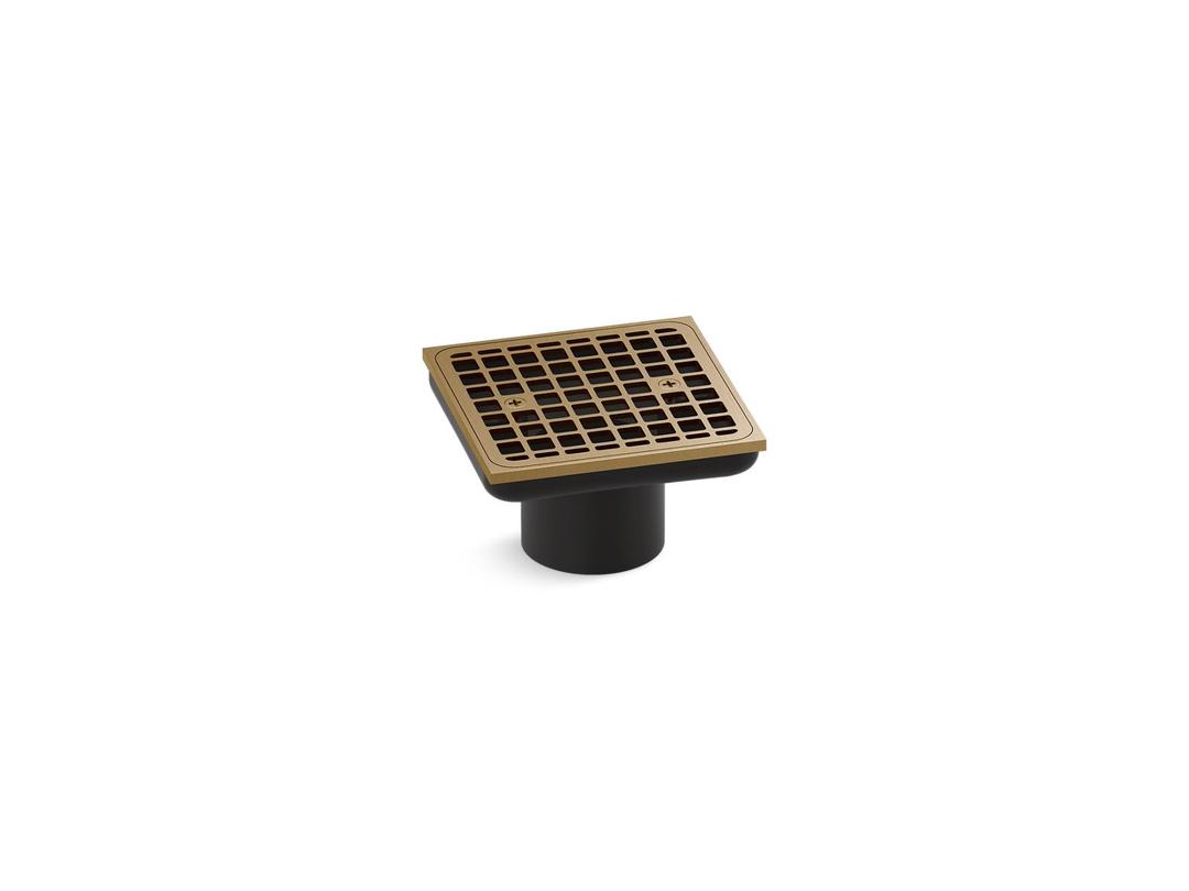 Clearflo Square brass tile-in shower drain (drain body not included) by Kohler