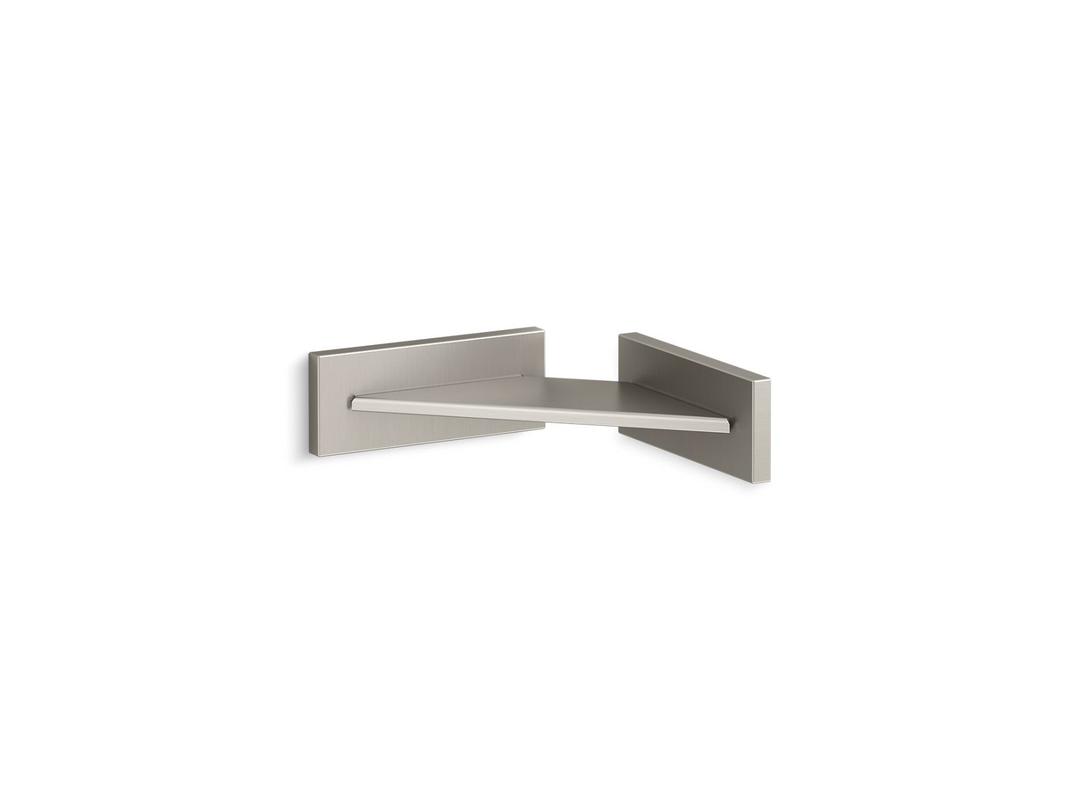 Square Foot ledge - Vibrant Brushed Nickel by Kohler