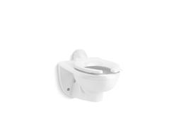Kohler Kingstone Ultra Wall-mount Rear Spud Flushometer Bowl - White - image 1