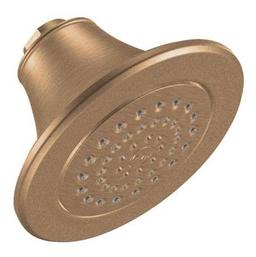 Icon 5-7/8'' One-Function Showerhead with 2.5 GPM Flow Rate, Chrome - Brushed Bronze - image 3