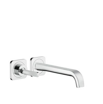 AXOR Citterio E Wall-Mounted Single-Handle Faucet Trim, 1.2 GPM in Chrome by Axor