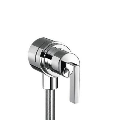 AXOR Citterio Wall Outlet with Check Valves and Volume Control, Lever Handle in Chrome