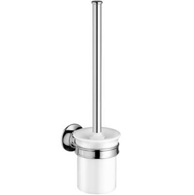 AXOR Montreux Toilet Brush with Holder, Wall-Mounted in Chrome by Axor